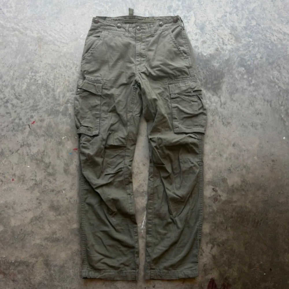 Men's Olive Green Cargo Pants
